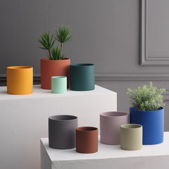 Nordic Industrial Ceramic Succulent Planter