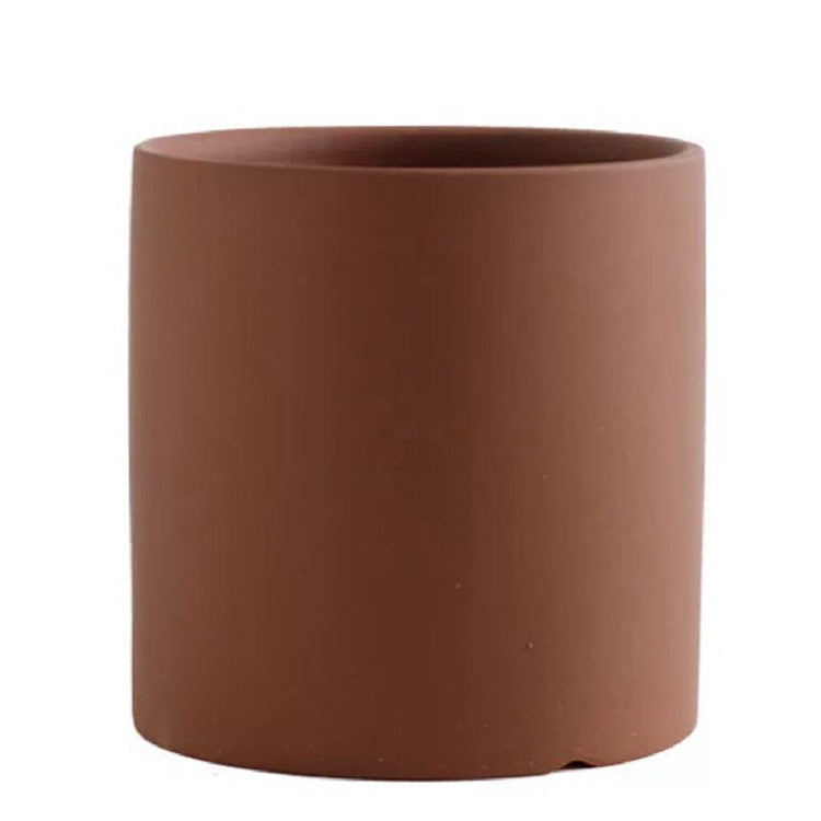Nordic Industrial Ceramic Succulent Planter