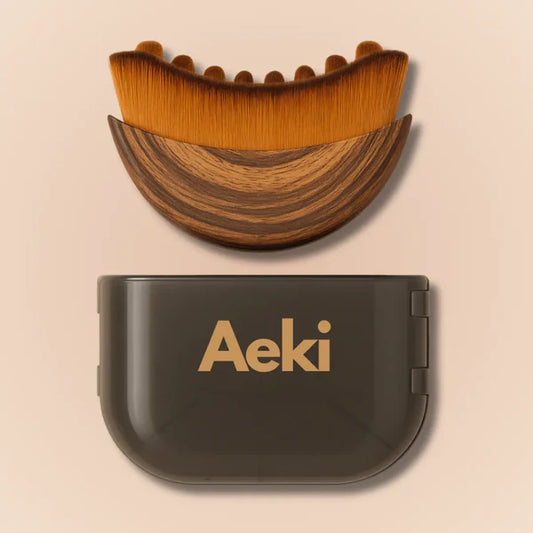 Aeki Lymphatic Contour Face Brush