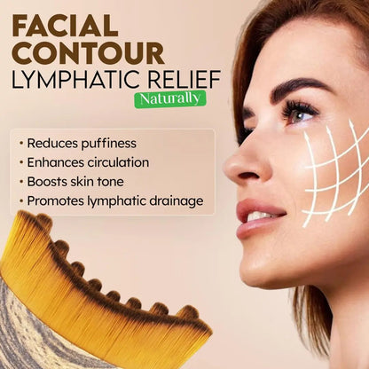Aeki Lymphatic Contour Face Brush