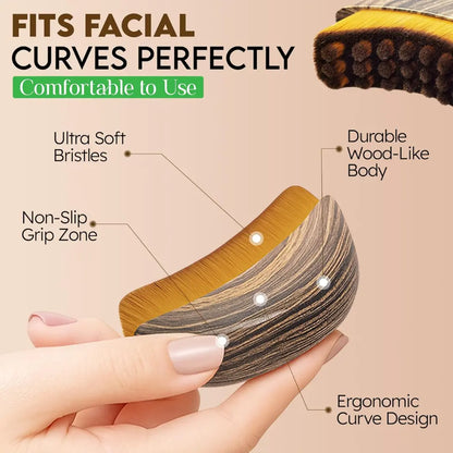 Aeki Lymphatic Contour Face Brush