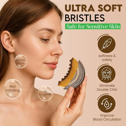 Aeki Lymphatic Contour Face Brush