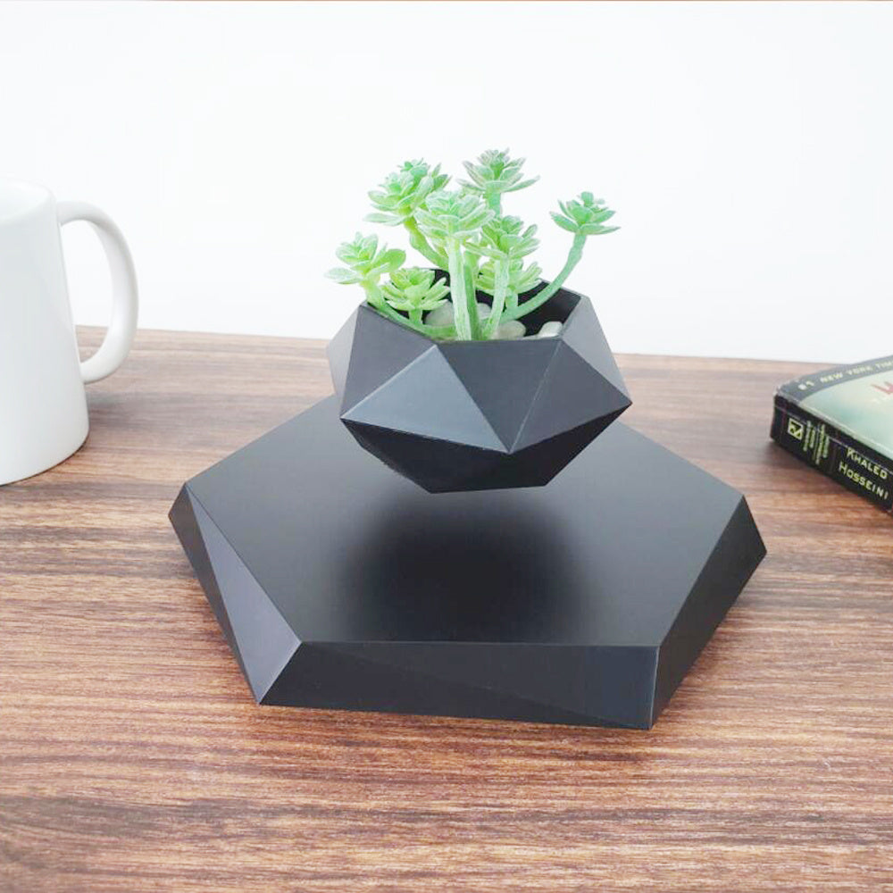 Magnetic Levitating Floating Planter Pot